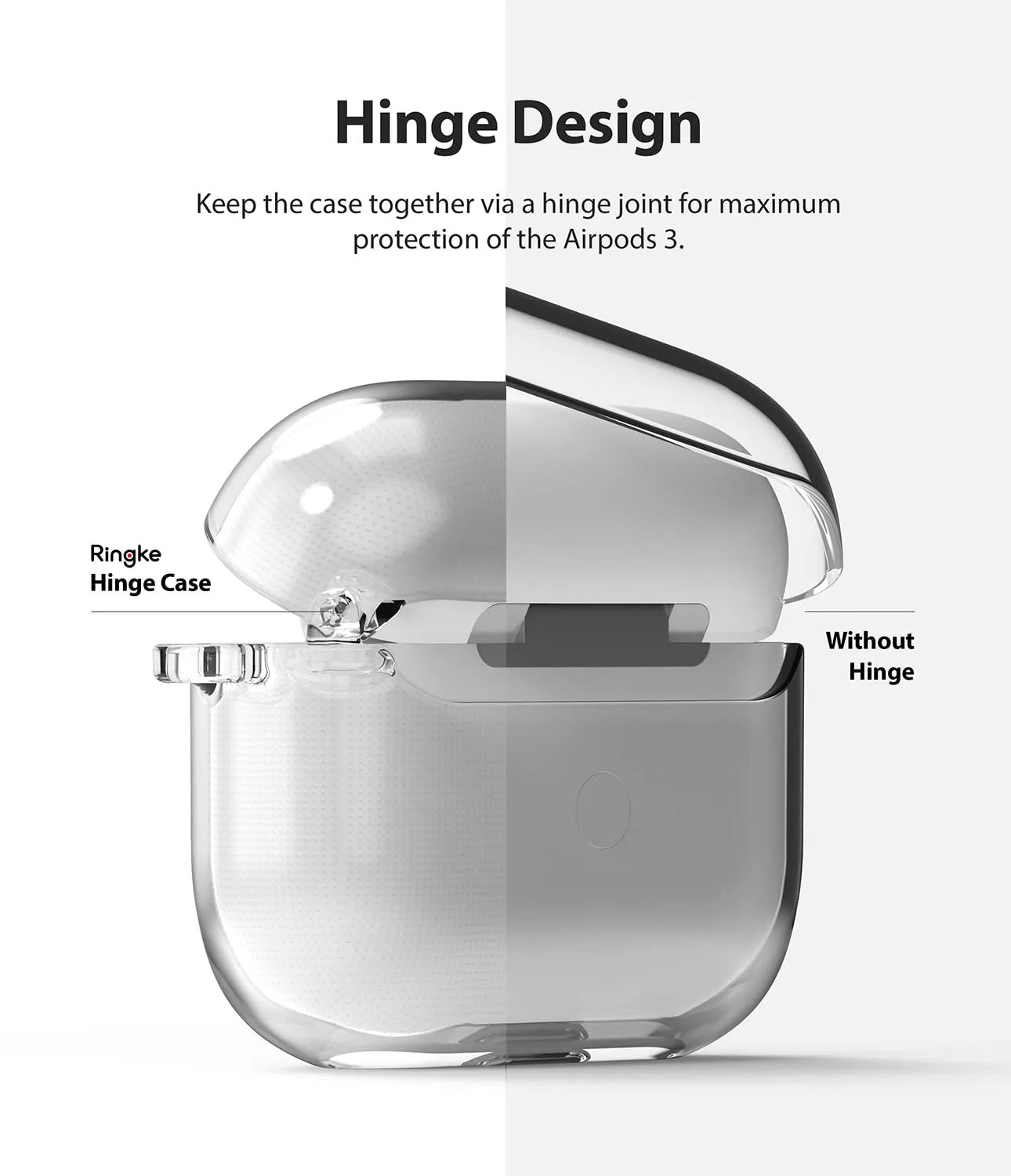 Apple AirPods 3 (2021) Case | Hinge - Clear