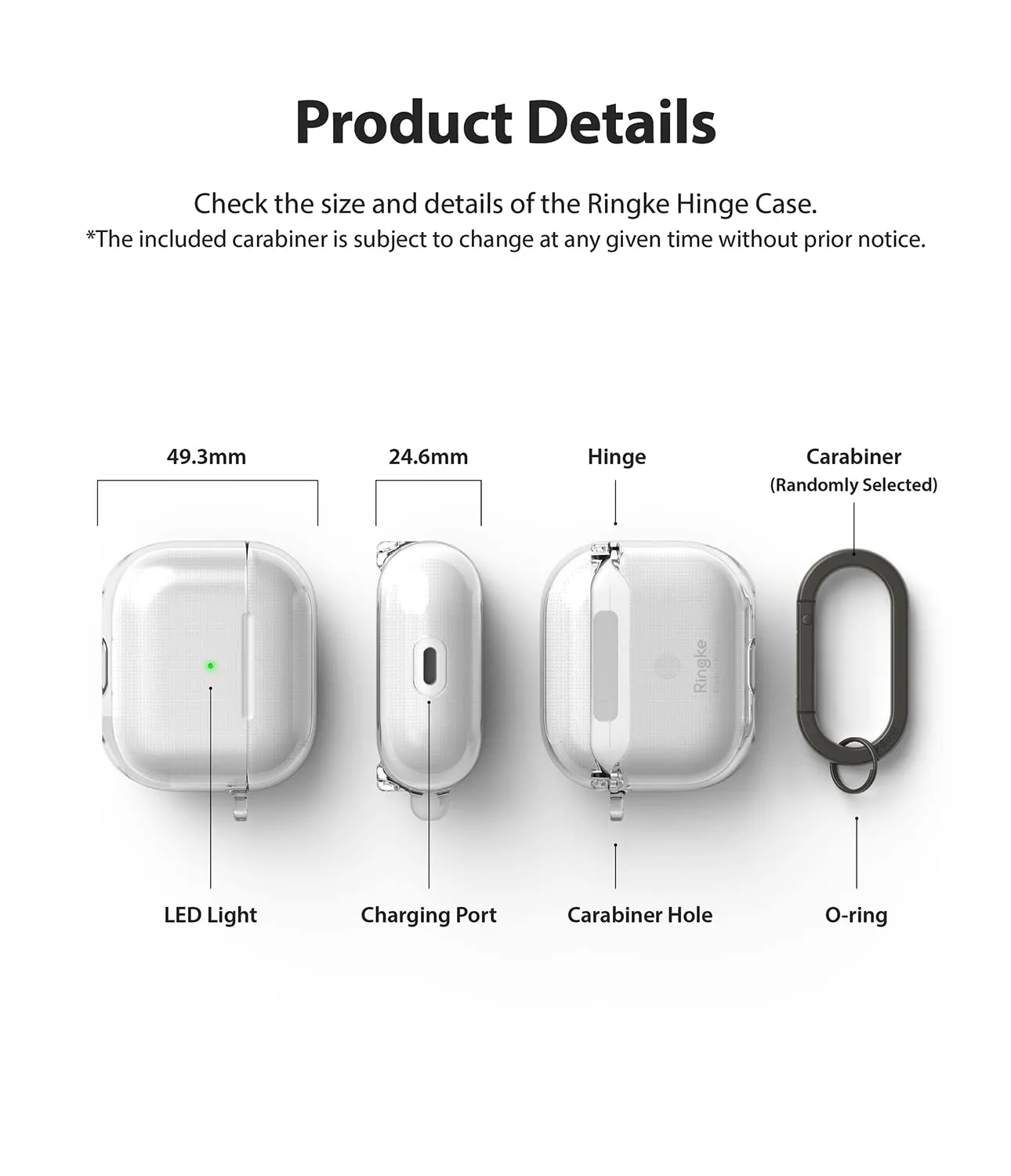 Apple AirPods 3 (2021) Case | Hinge - Clear