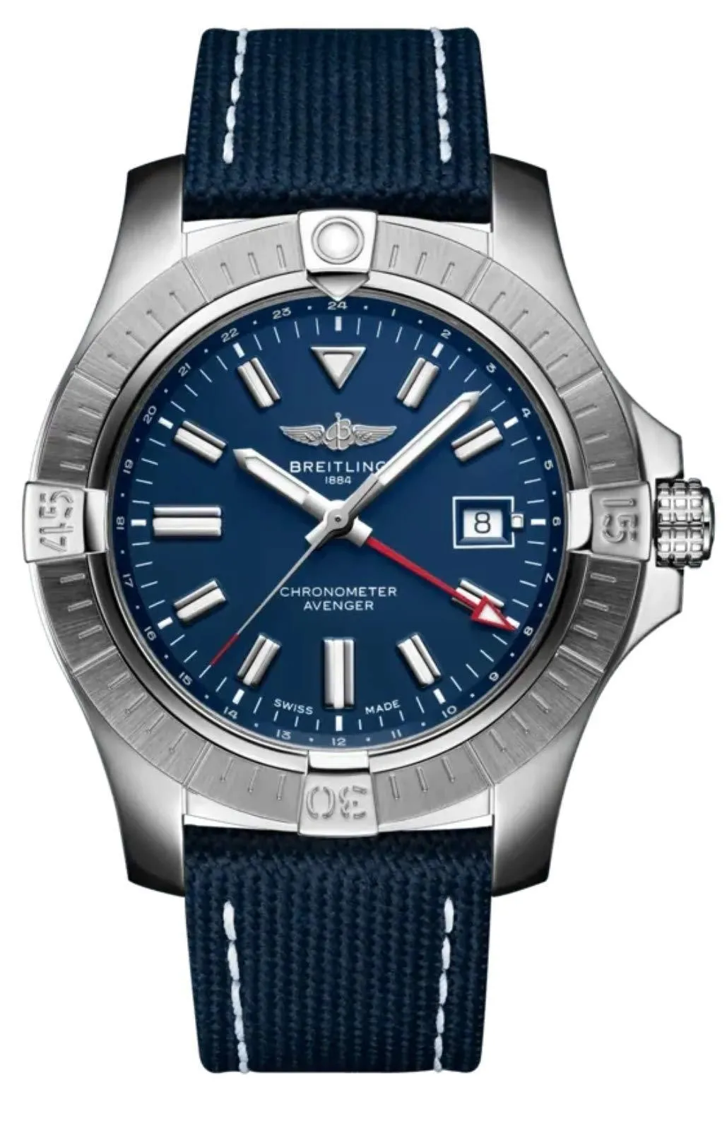 Breitling Avenger Automatic GMT 45 Mens Watch.