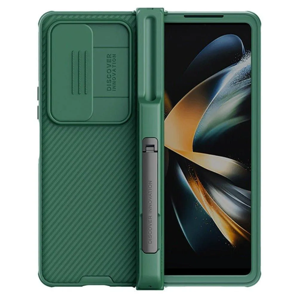 Carceris CamShield Pro Case For Galaxy Z Fold 4 With Kickstand and S-Pen Pocket