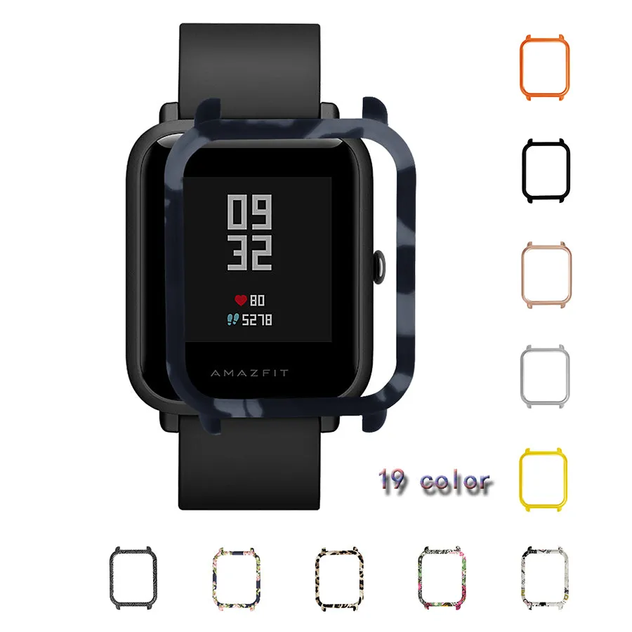 Case for Xiaomi Huami Amazfit Bip Bit youth Watch Case Replaced Cover Protective Shell for Amazfit Smart Watch Accessories