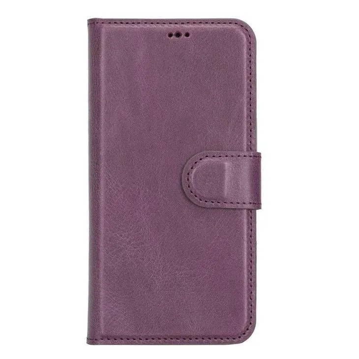 Gary Detachable Leather Wallet Case For Apple IPhone 13 Series (Set of 2)