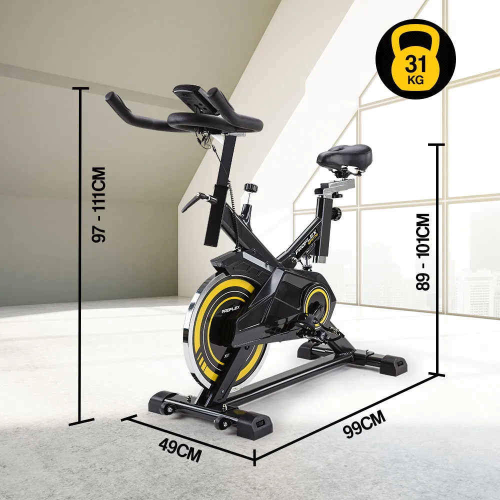 Heavy Flywheel Spin Bike with LCD Console - PROFLEX