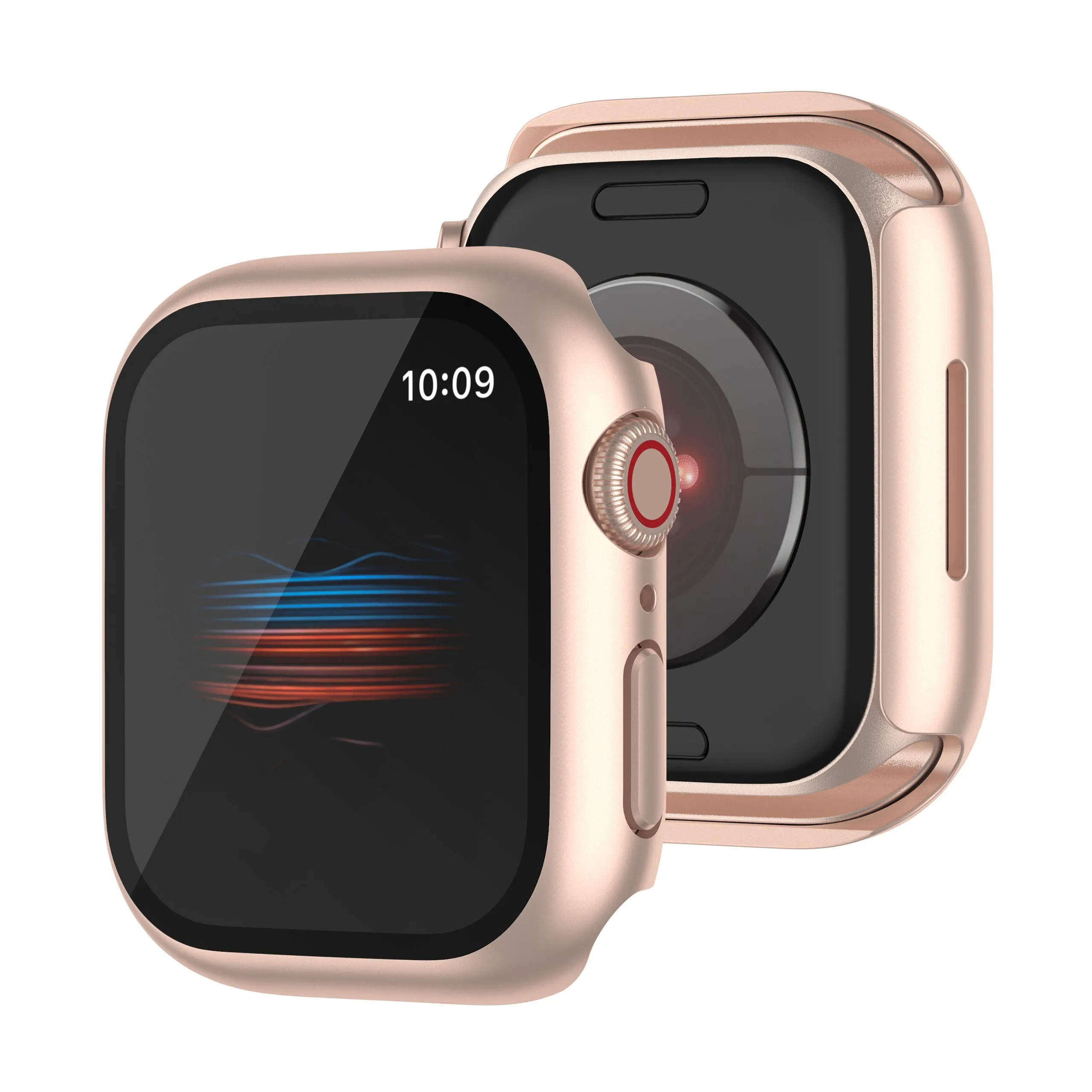 Protective Bumper Case with Screen Protector for Apple Watch 41mm- Matte Colors