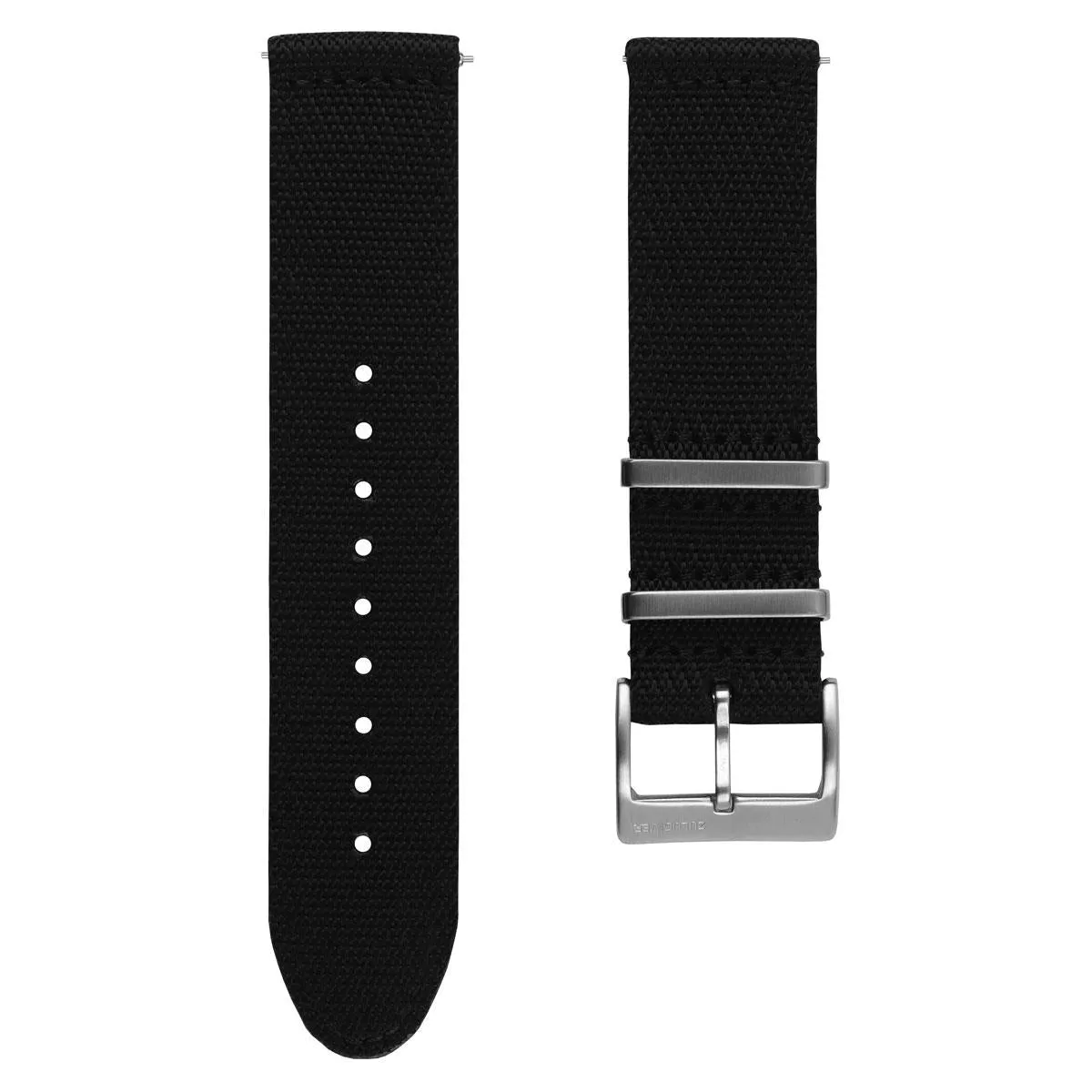 Seasalter Military Nylon Watch Strap - Black