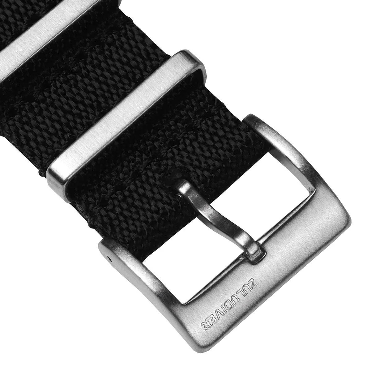 Seasalter Military Nylon Watch Strap - Black