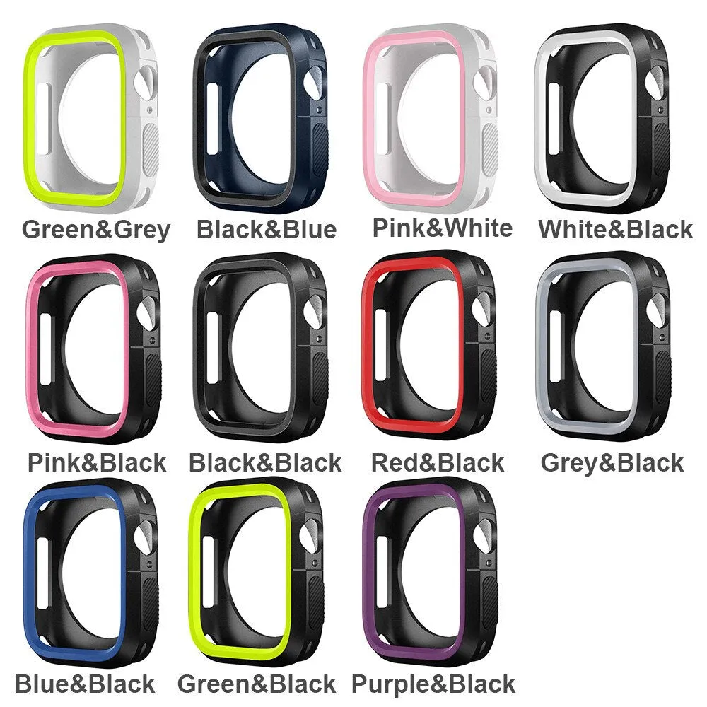 Silicone Bumper Protector Cover for Sport Apple Watch