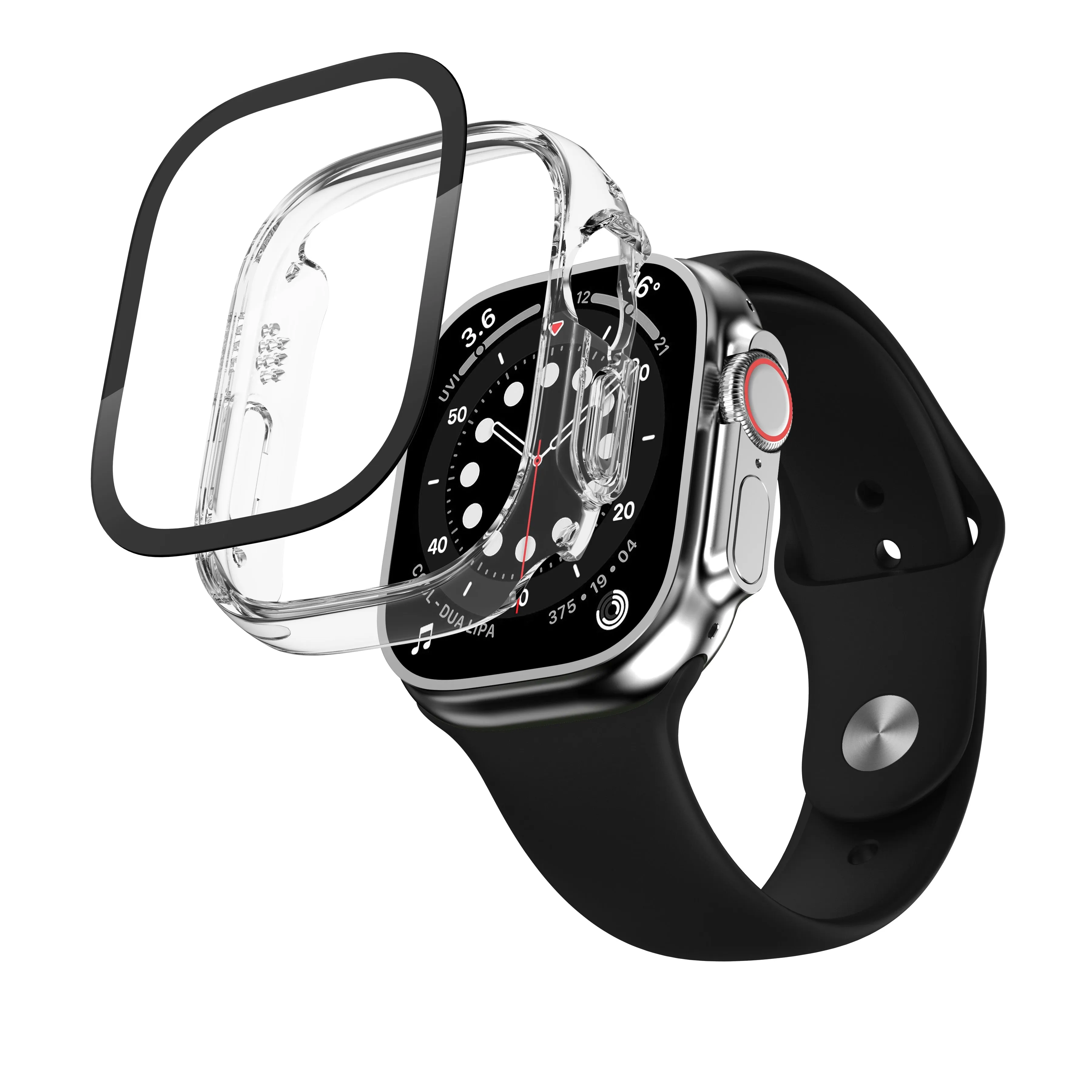 Tempered Glass Case Cover For Apple Watch Ultra 49mm