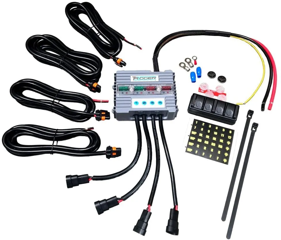 TRIGGER 4  WIRELESS LIGHTING CONTROLLER - 4 CONTROLLER OUTPUTS