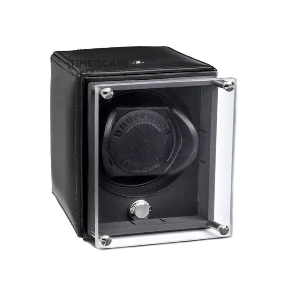 UNDERWOOD (LONDON) - EvO Leather Single Watch Winder | UN9005/BLK